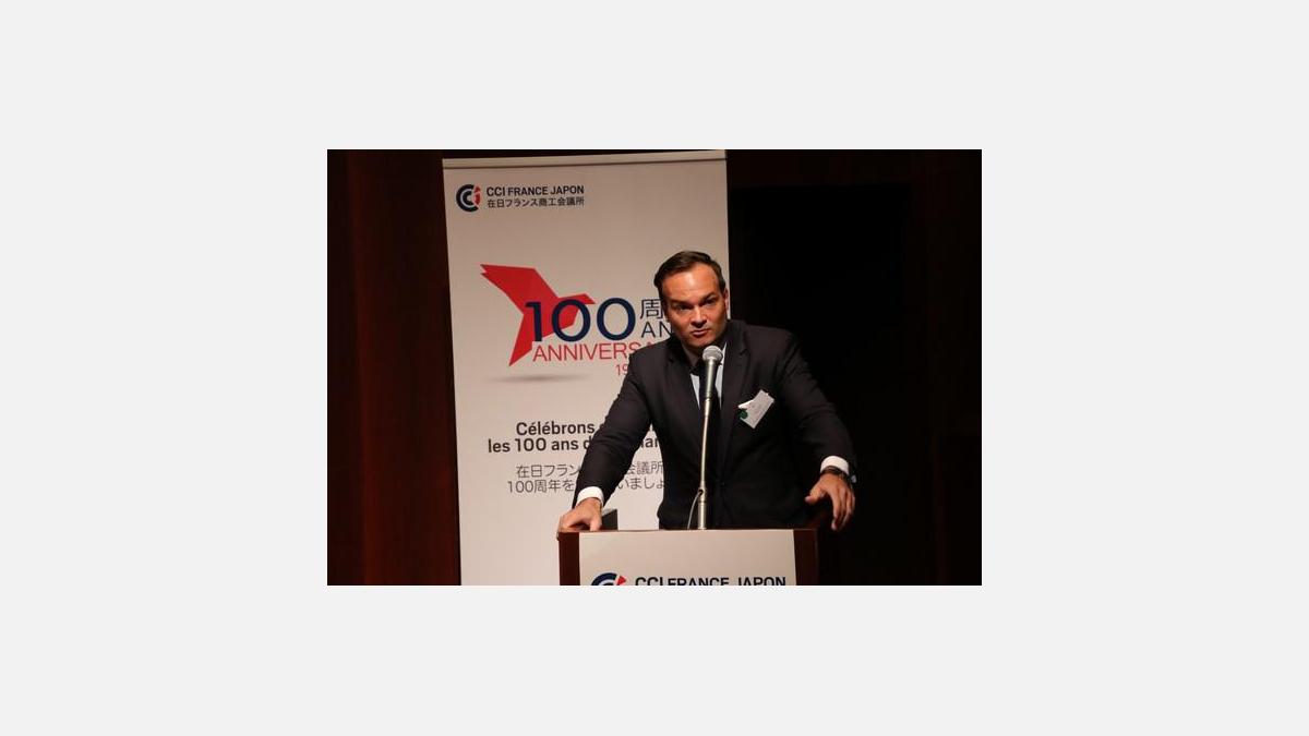 Anthony Gourmel, administrateur de la CCI France Japon