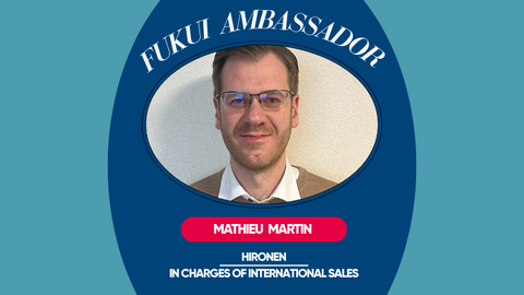 Mathieu Martin - ambassadeur Fukui de la CCIFJ