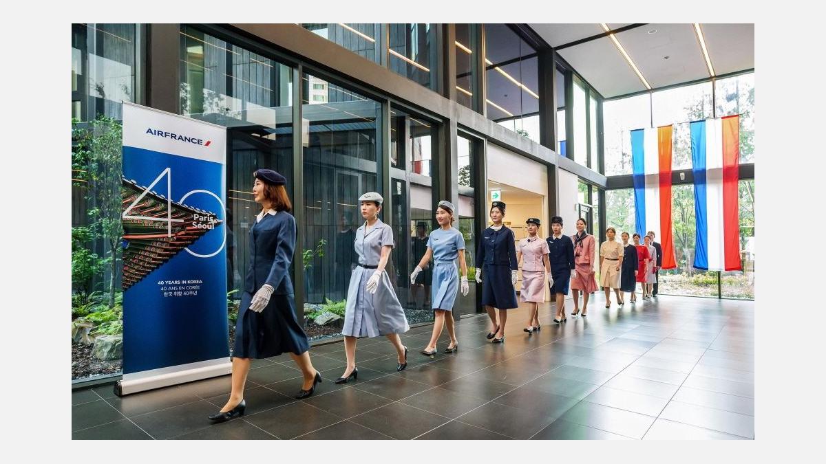 Air France celebrates its 40th anniversary in South Korea Air France celebrates its 40th anniversary in South Korea