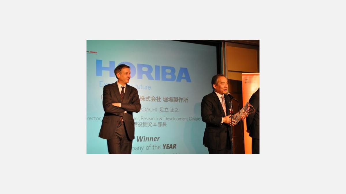 Dr. Masayuki ADACHI, HORIBA Ltd. et M. Bernard Delmas