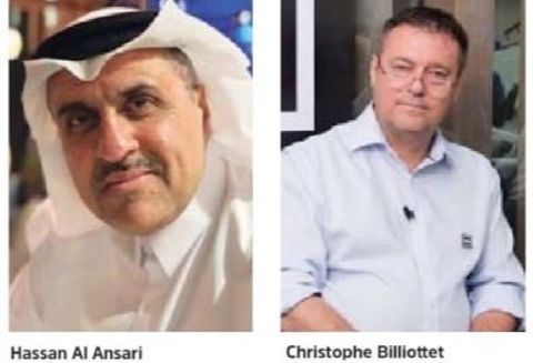 Hassan Al Ansari and Christophe Billiottet