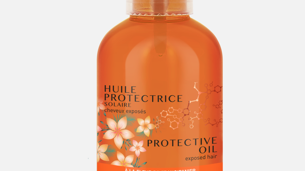Huile protectrice solaire