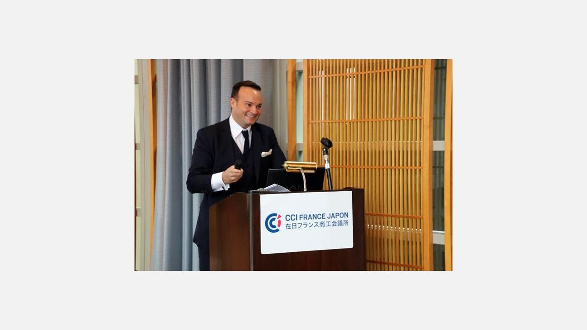 Anthony Gourmel, 4ème Vice-président de la CCI France Japon