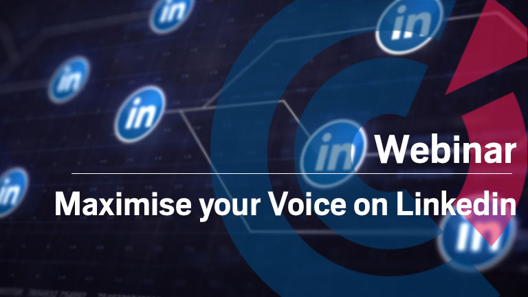 Webinare - Maximise Your Voice On LinkedIn