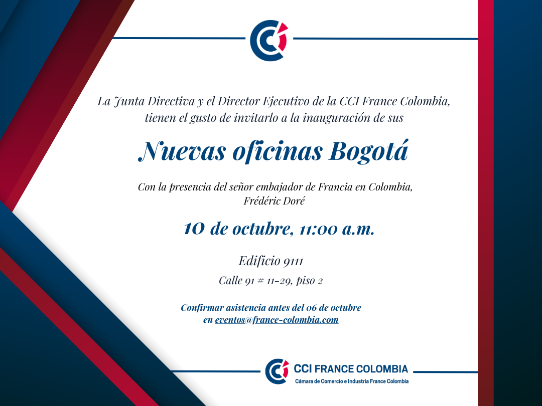 Inauguraci N Nuevas Oficinas Cci France Colombie