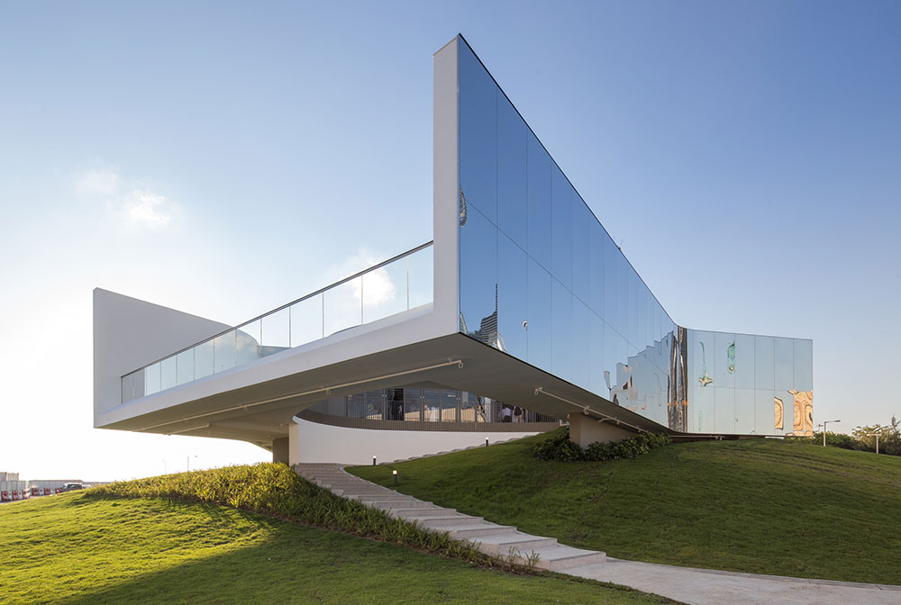 The M+ Pavilion has been open since 2016.