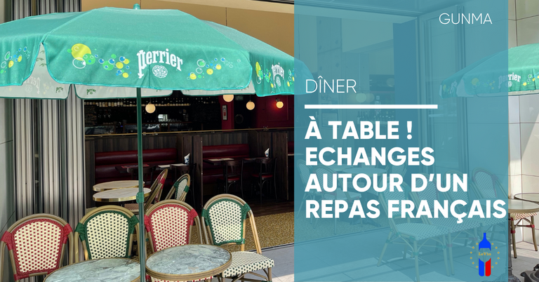 A Table ! Echanges autour d’un Repas Français