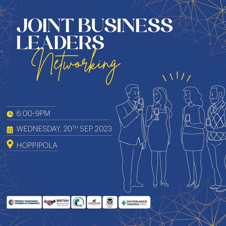 Joint business leaders networking Tanzanie