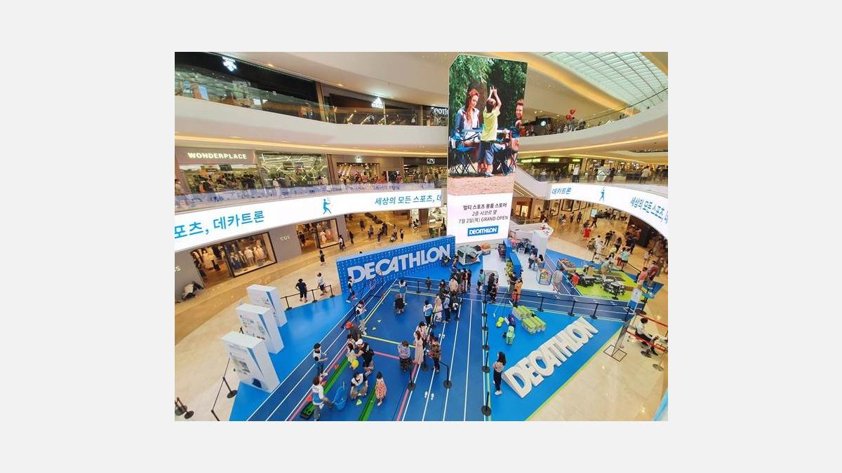 [Translate to Coréen:] On July 12th, Decathlon opened its third store in Korea in Goyang city near Seoul!