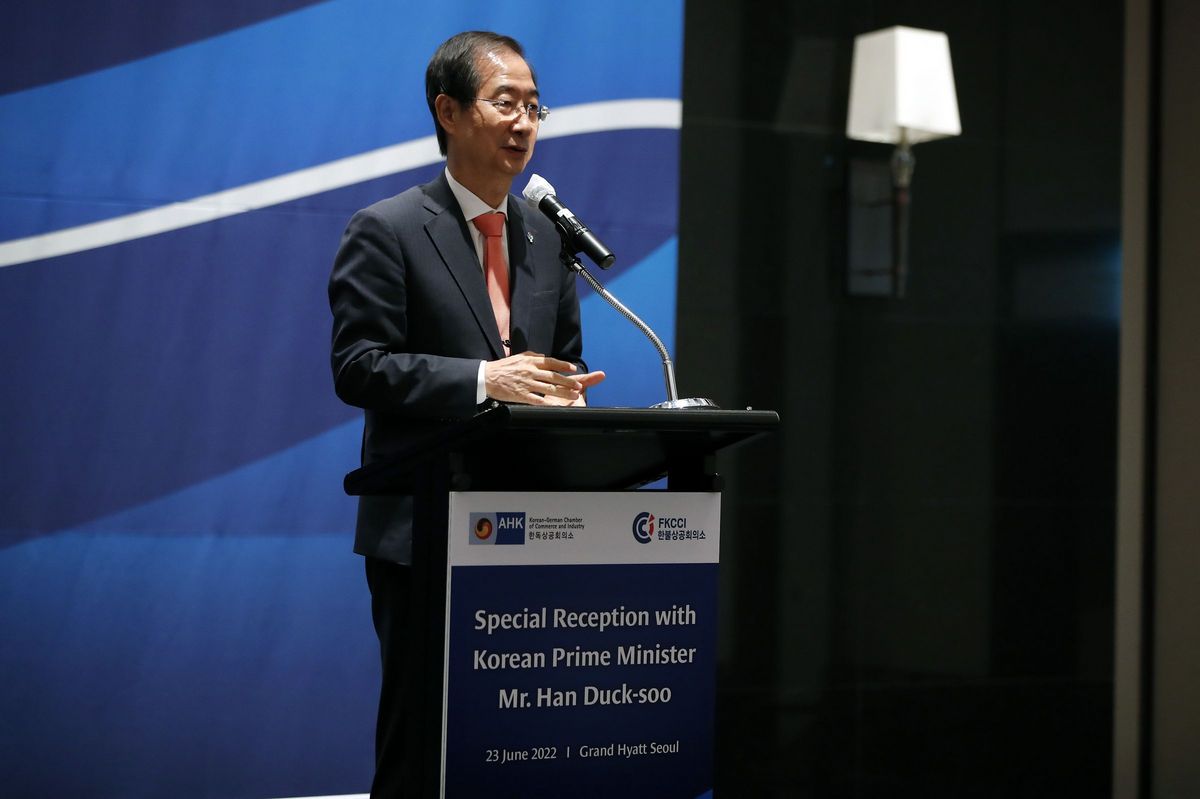 한불상공회의소, 한독상공회의소와 한덕수 국무총리