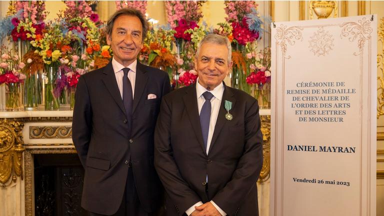Bluebell & LBG chairman Daniel Mayran named Chevalier de l'Ordre des Arts et des Lettres