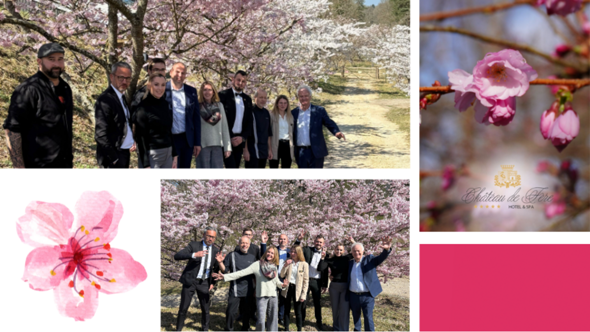 Château de Fère : un partenaire prestige du Gala Tokyo 2024 en fleurs