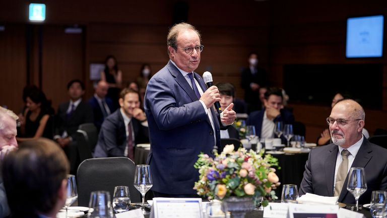 FKCCI welcomes former President Mr. François Hollande for an exceptional dinner