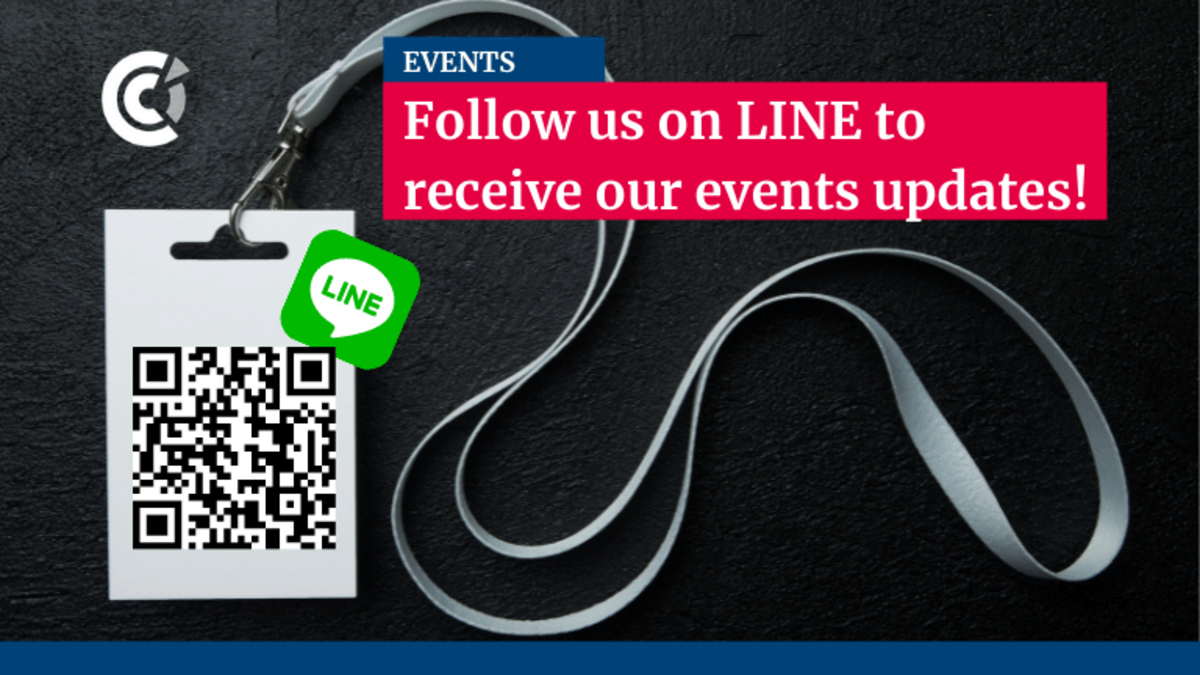 Follow us on LINE to receive our events updates!