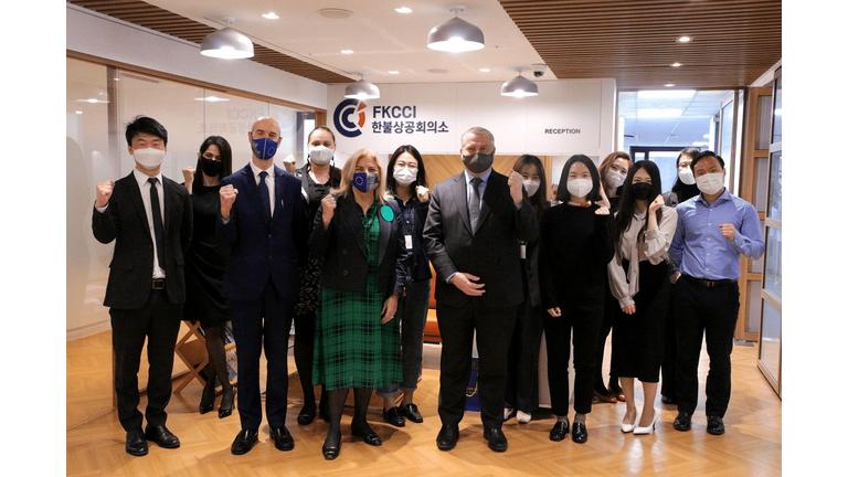 FKCCI discusses EU-Korea-France economic cooperation with the European Ambassador in Korea welcome H.E. Maria CASTILLO-FERNANDEZ