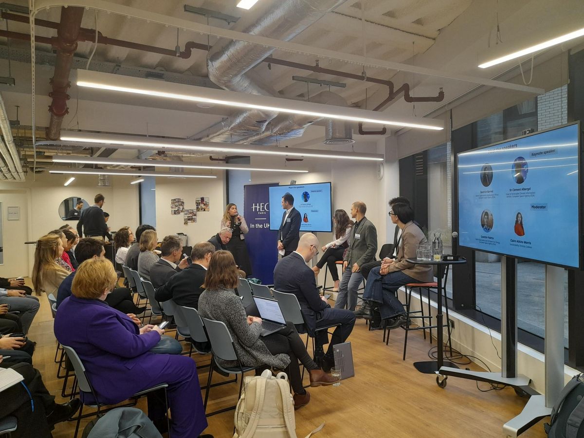French Chamber of Great Britain - In Conversation With the European Space Agency team: Breakfast with Dr Clement Albergel, PhD, Head of the Actionable Climate Information, in partnership with HEC UK House