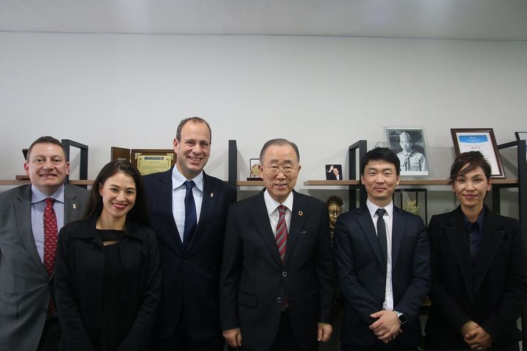 Exceptional visit of Monaco in Korea: a rich program of high-level institutional meetings - Ban-Ki Moon