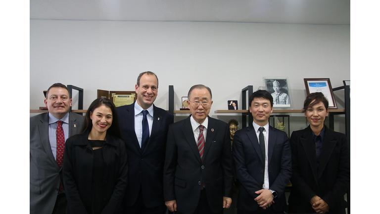Exceptional visit of Monaco in Korea: a rich program of high-level institutional meetings - Ban-Ki Moon