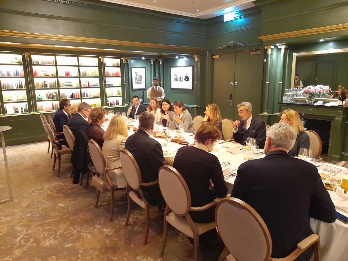 French Chamber of Great Britain - Patron's Circle Dinner with Dame Menna Rawlings – former British Ambassador to France