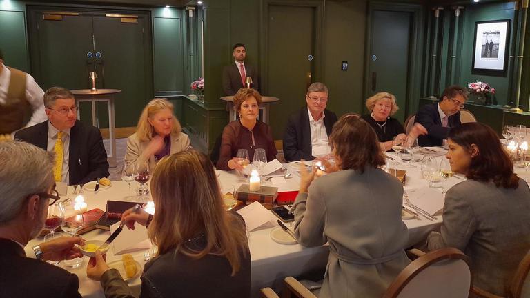 French Chamber of Great Britain - Patron's Circle Dinner with Dame Menna Rawlings – former British Ambassador to France