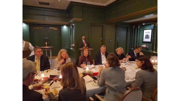 French Chamber of Great Britain - Patron's Circle Dinner with Dame Menna Rawlings – former British Ambassador to France