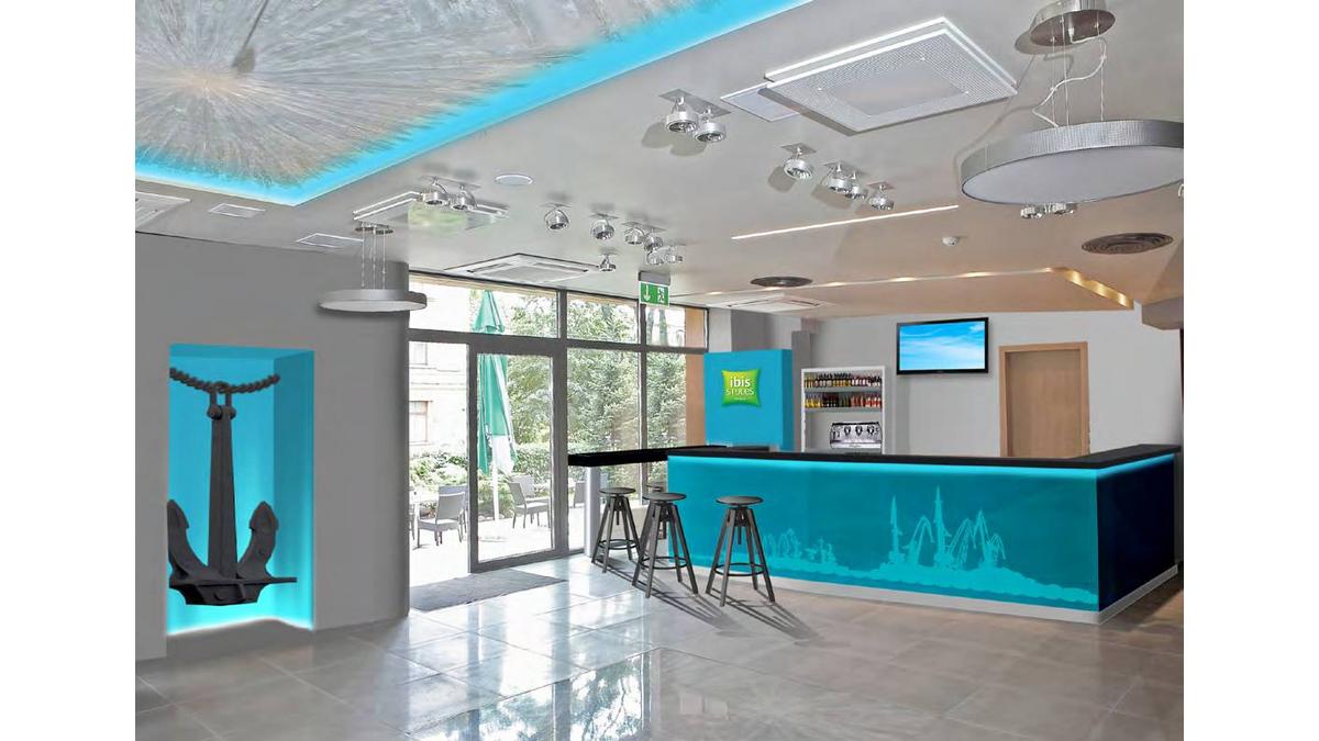 Lounge bar w ibis Styles Riga