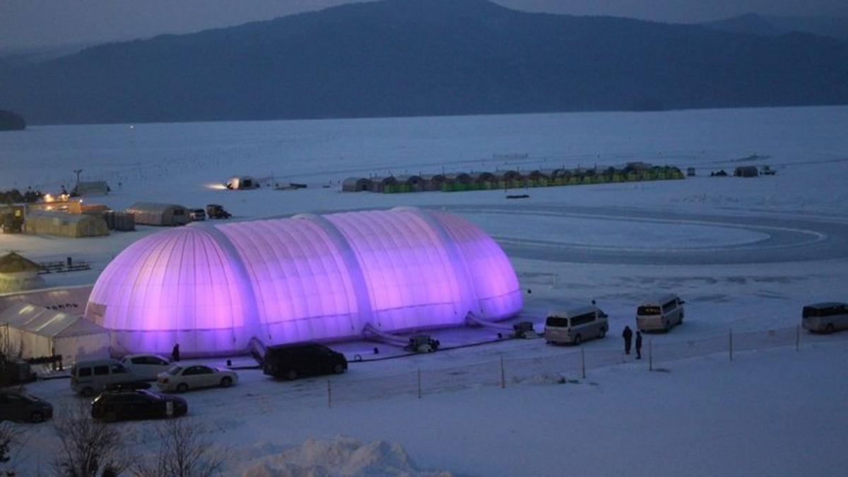 エアスタージャパン、阿寒ユーカラ ウタサ祭り2020を明るく照らす