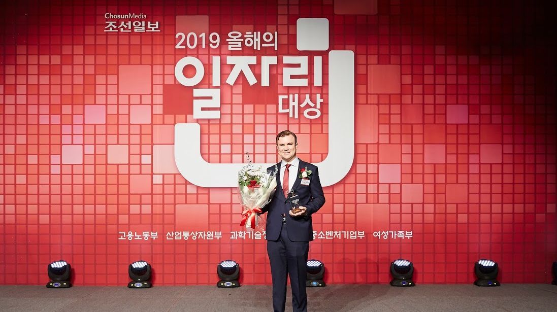 Robert Walters Korea Won the ‘2019 Job of the Year’ Grand Prize in Creating Industrial Customized Jobs
