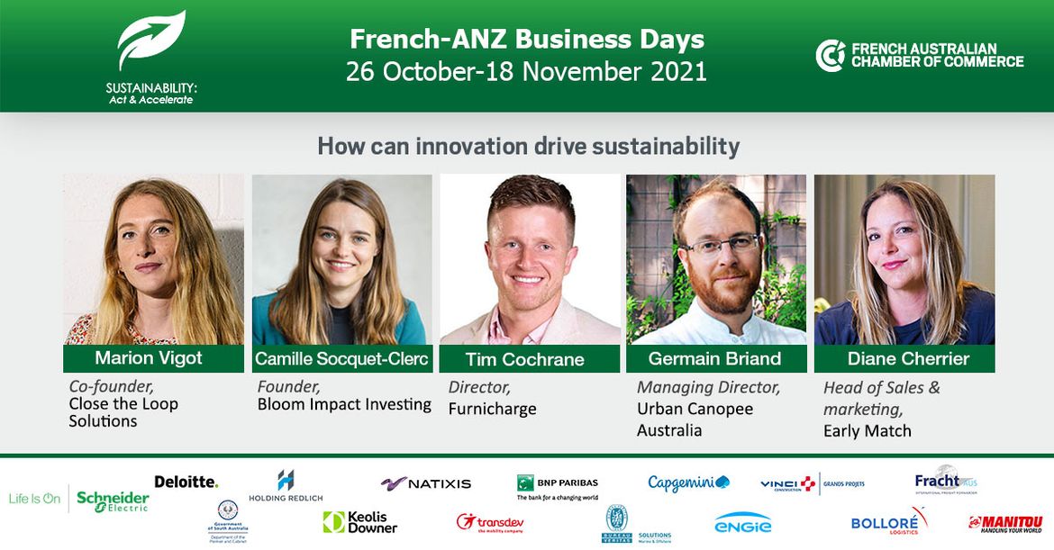 CONFERENCE by La French Tech | How can innovation drive sustainability