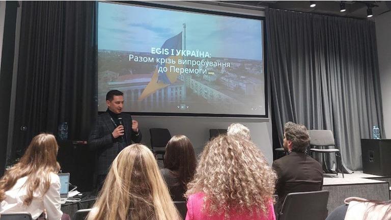 Egis Ukraine, membre de la CCIFU a réuni à l'occasion de ses 30 ans de présence en Ukraine ses clients et partenaires. Ensemble nous sommes plus fort pour mener les projets à haute valeur ajoutée.