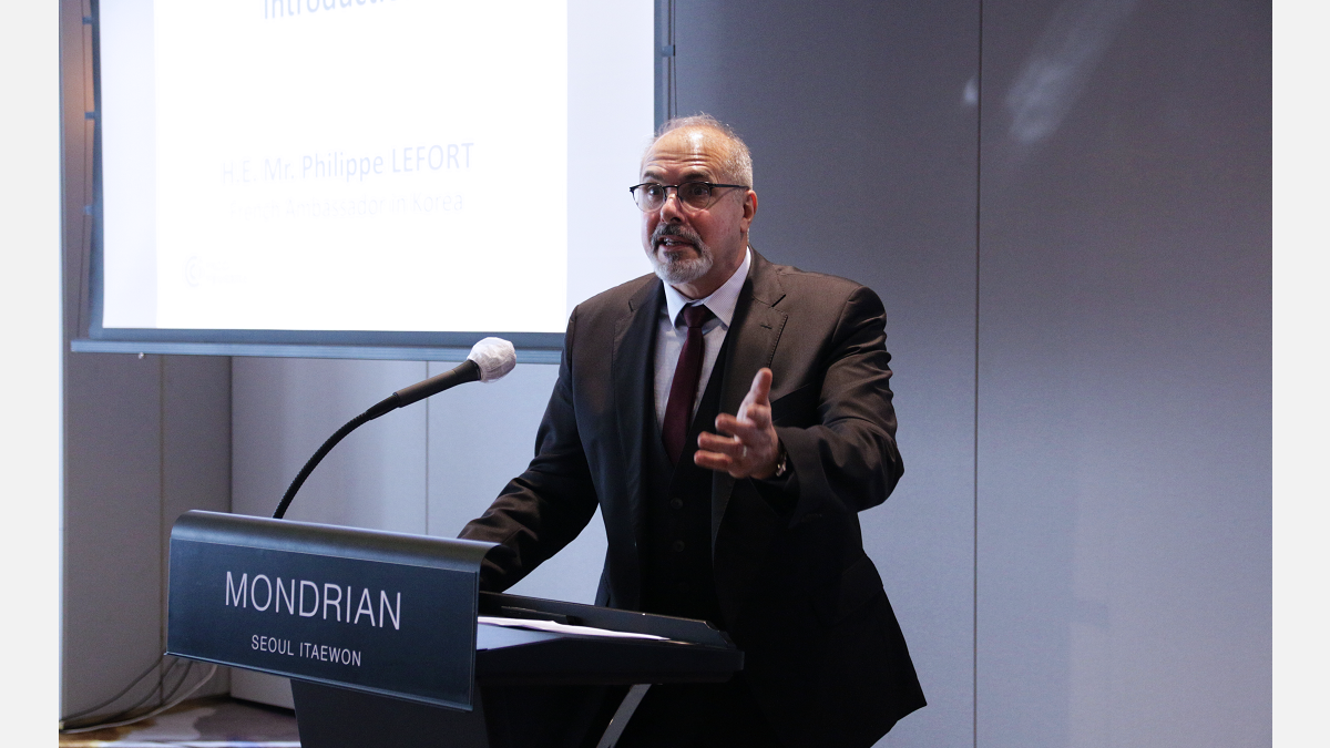 [Translate to Coréen:] Philippe Lefort, French Ambassador to Korea