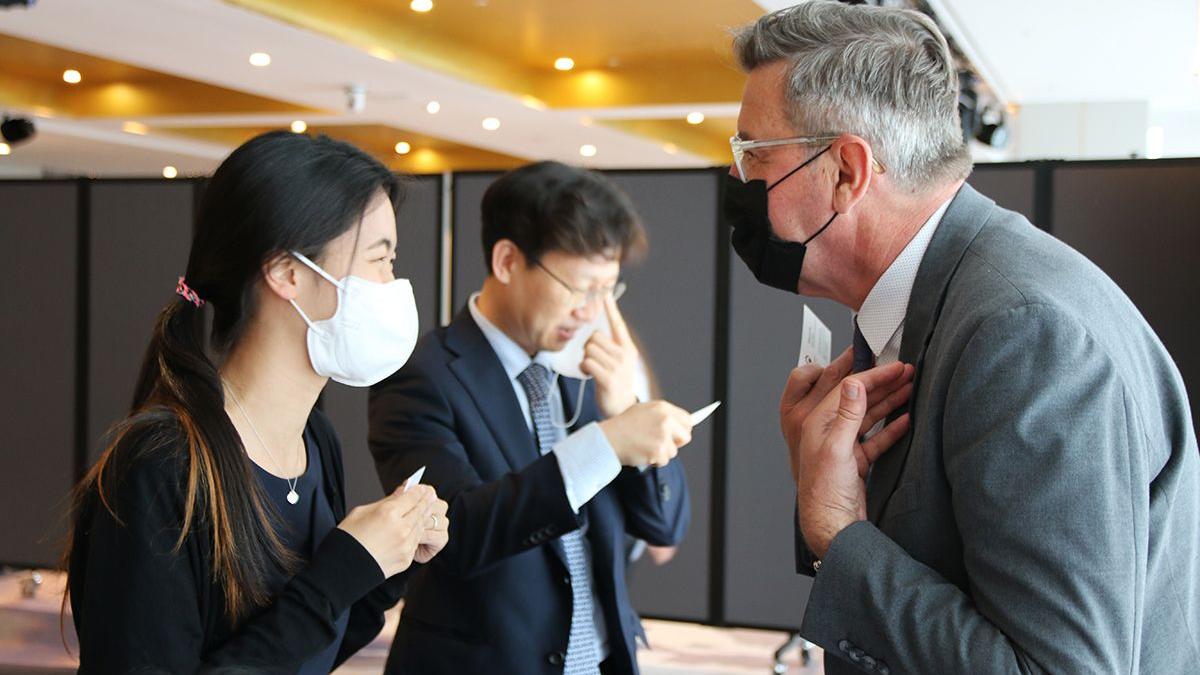 [Translate to Coréen:] Economy experts share insights during Economic Forecast Seminar 2022