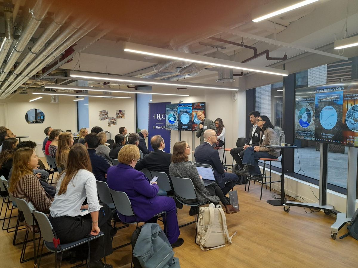 French Chamber of Great Britain - In Conversation With the European Space Agency team: Breakfast with Dr Clement Albergel, PhD, Head of the Actionable Climate Information, in partnership with HEC UK House