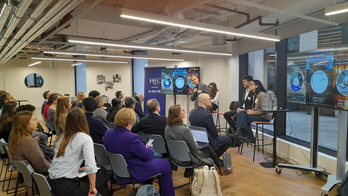 French Chamber of Great Britain - In Conversation With the European Space Agency team: Breakfast with Dr Clement Albergel, PhD, Head of the Actionable Climate Information, in partnership with HEC UK House