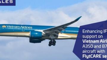 La CCI France-Vietnam félicite Thales pour le renouvellement de son support IFE à Vietnam Airlines.