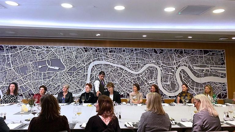 Women's Business Club dinner with Laura Citron