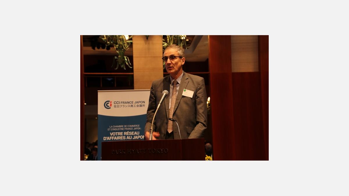 Alain Combier, Trésorier de la CCI France Japon