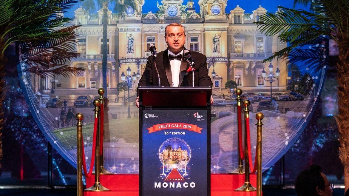 [Translate to Coréen:] David-Pierre Jalicon - Gala exceptionnel de la FKCCI 2019 « Extended Monaco »