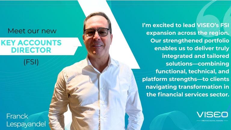 VISEO ASIA Strengthens FSI Focus with Appointment of Franck Lespayandel as Key Accounts Director