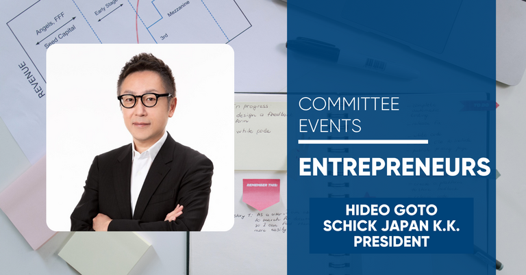 Conversation with Hideo Goto, President of Schick Japan