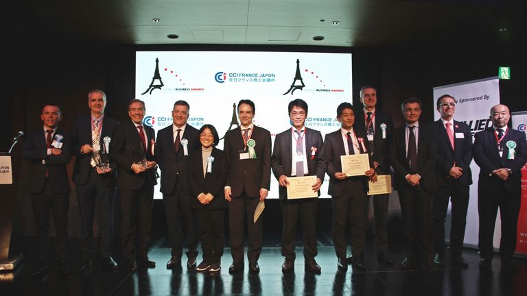 [Translate to Japonais:] Les vainqueurs des French Business Awards 2019