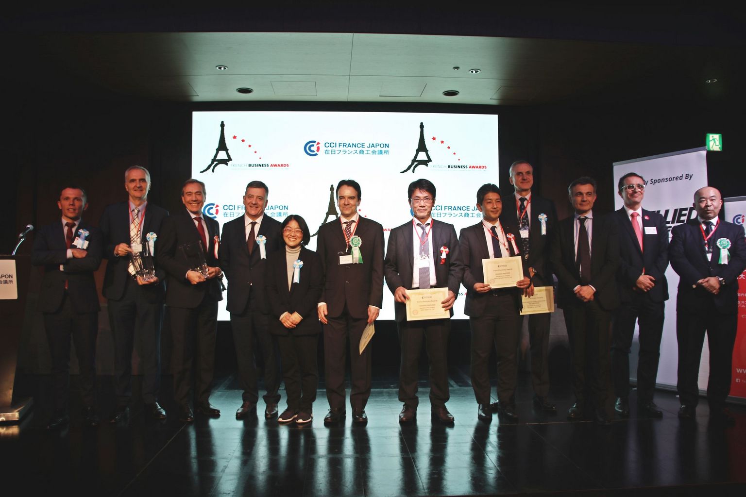 [Translate to Japonais:] Les vainqueurs des French Business Awards 2019