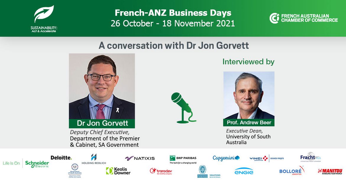 Interview with Jon Gorvett, Deputy Chief Executive of the Department of the Premier and Cabinet, South Australia