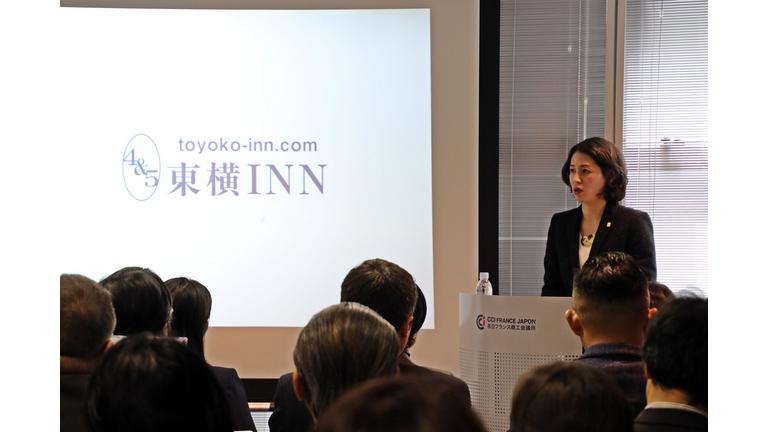 Maiko Kuroda, présidente de Toyoko Inn