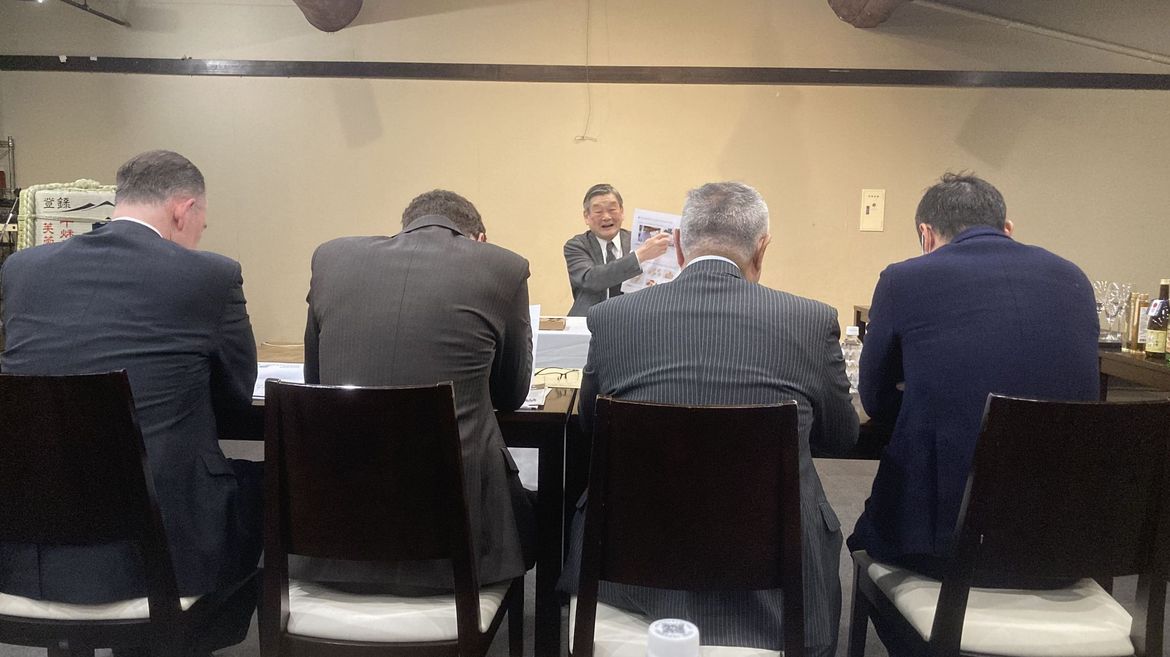 小西新右衛門氏によるレクチャー