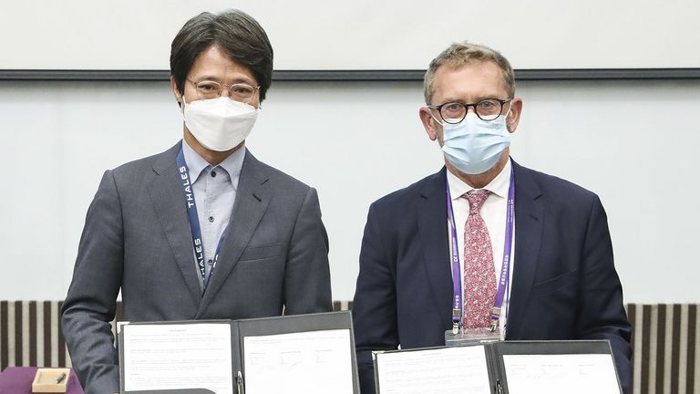 SonarTech and Thales signed a MoU to develop Mine Warfare Systems in Korea