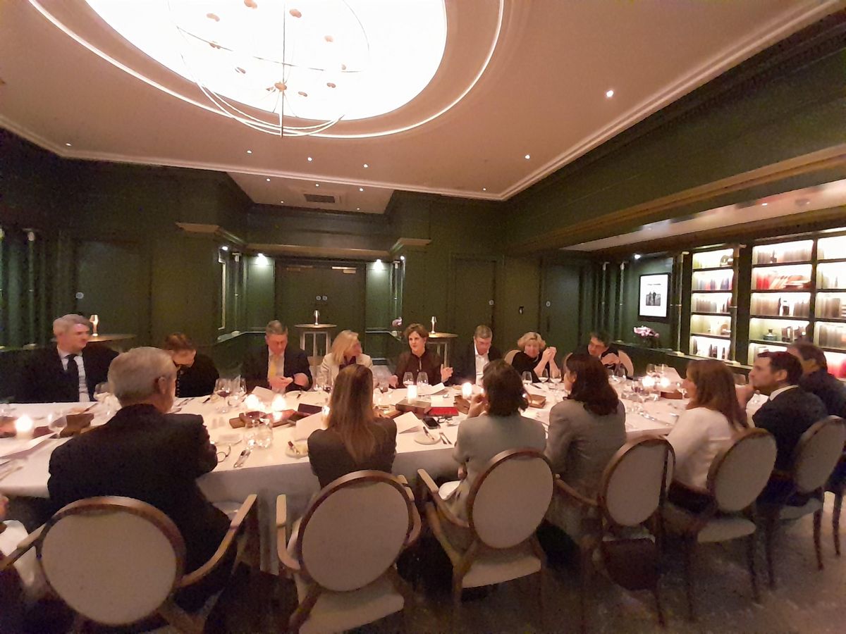 French Chamber of Great Britain - Patron's Circle Dinner with Dame Menna Rawlings – former British Ambassador to France