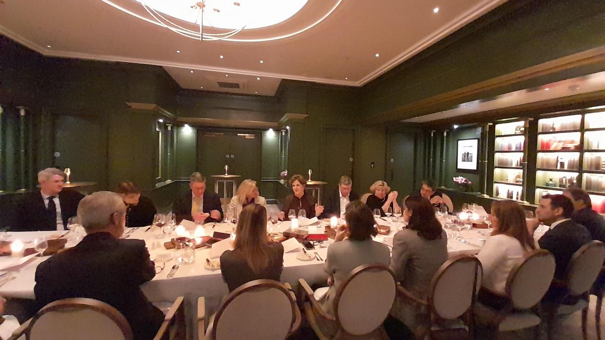 French Chamber of Great Britain - Patron's Circle Dinner with Dame Menna Rawlings – former British Ambassador to France