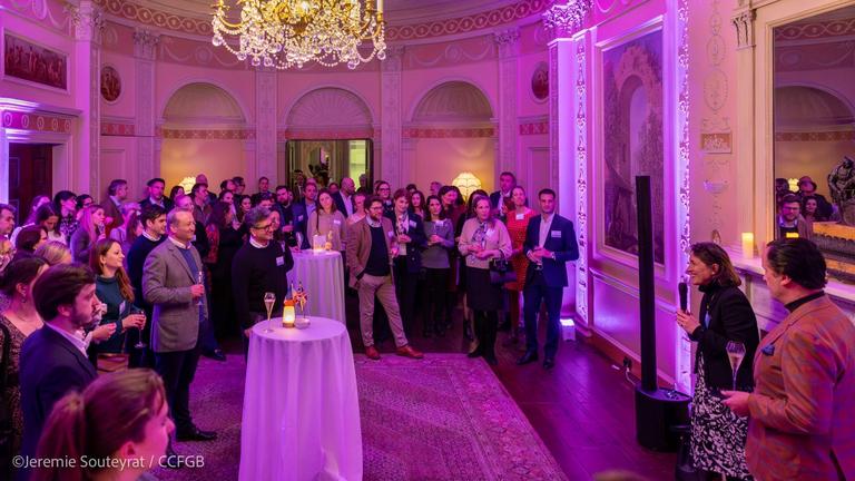 French Chamber of Great Britain - Galette des Rois event at Home House, in partnership with Maison Philippe Conticini.