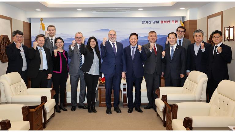 FKCCI and French Delegation Visit South Gyeongsang Province to discuss Cooperation in Aerospace Industry